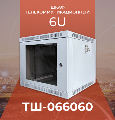 Шкаф телекоммуникационный ТШ-066060 Шкаф телекоммуникационный ТШ-066060