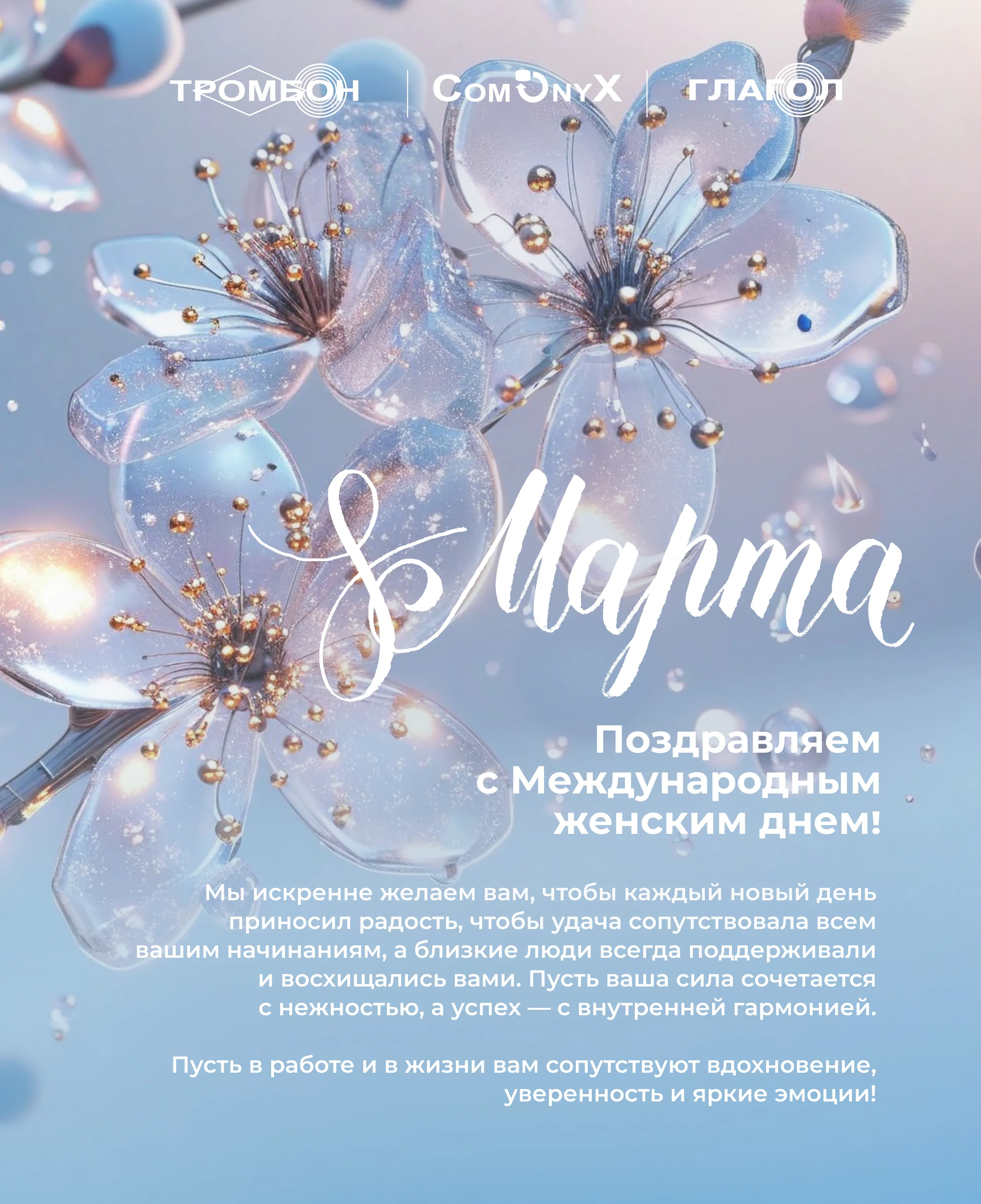 Поздравляем с 8 марта