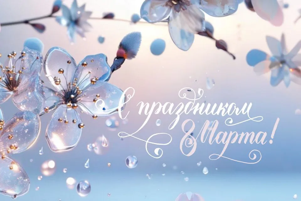 Поздравляем с 8 марта
