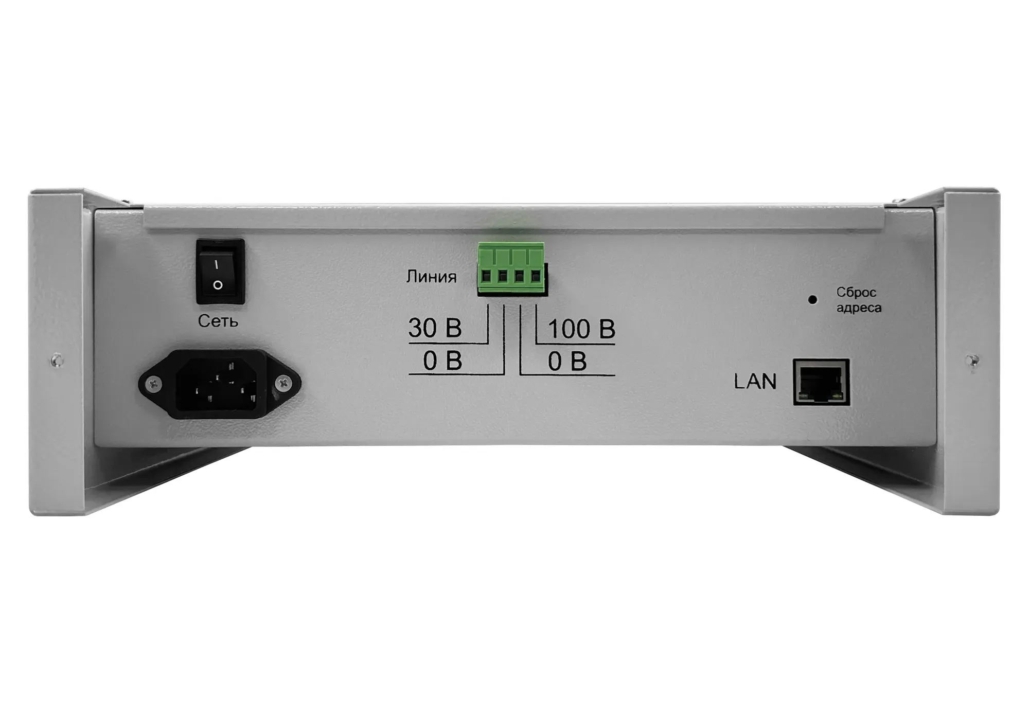 Усилитель мощности Тромбон IP-УМ50-В разъемы