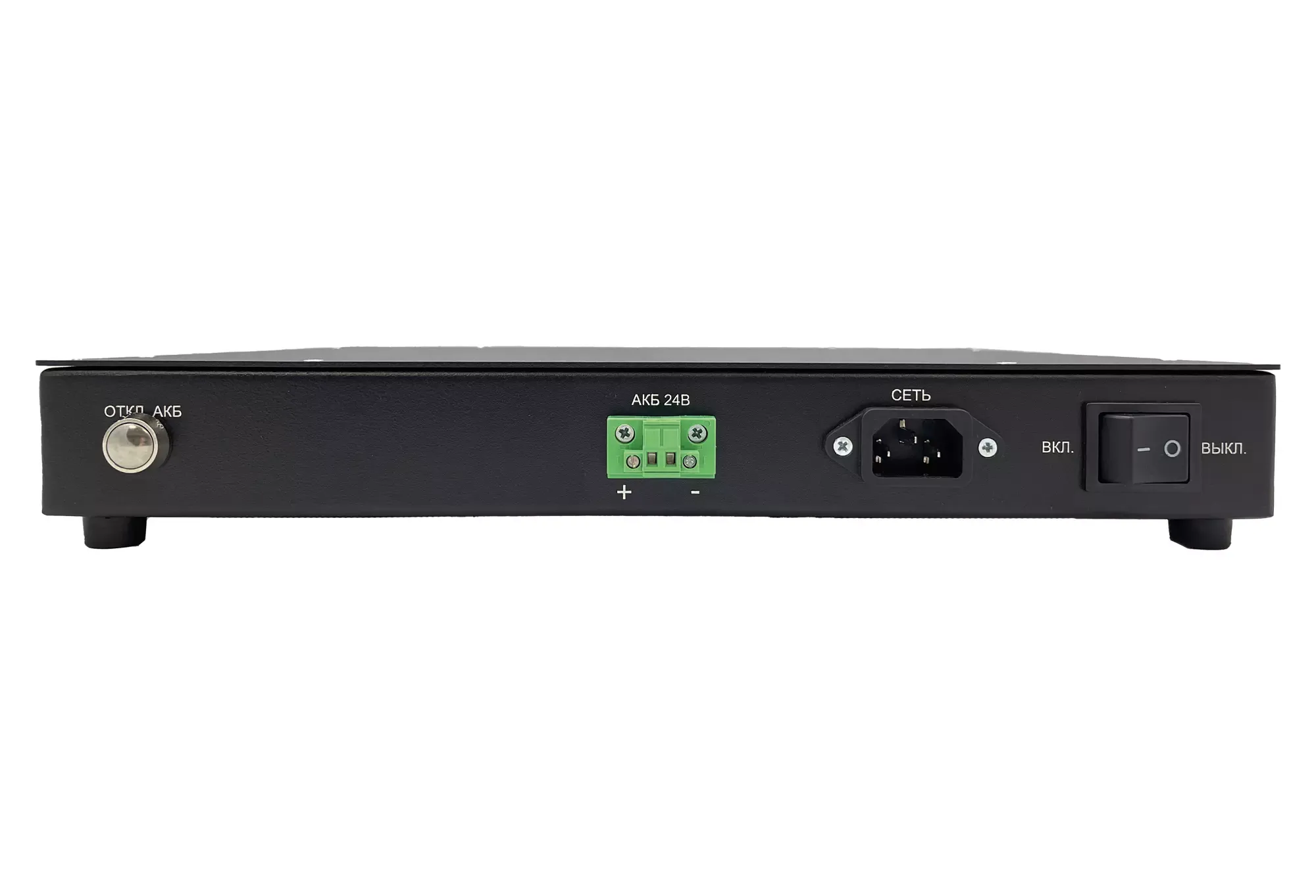 Коммутатор промышленный Тромбон IP-K8-Л задняя панель